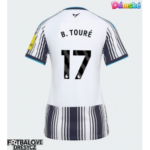 Newcastle United Bazoumana Toure #17 Dámské Domácí Dres 2026-27 Krátký Rukáv